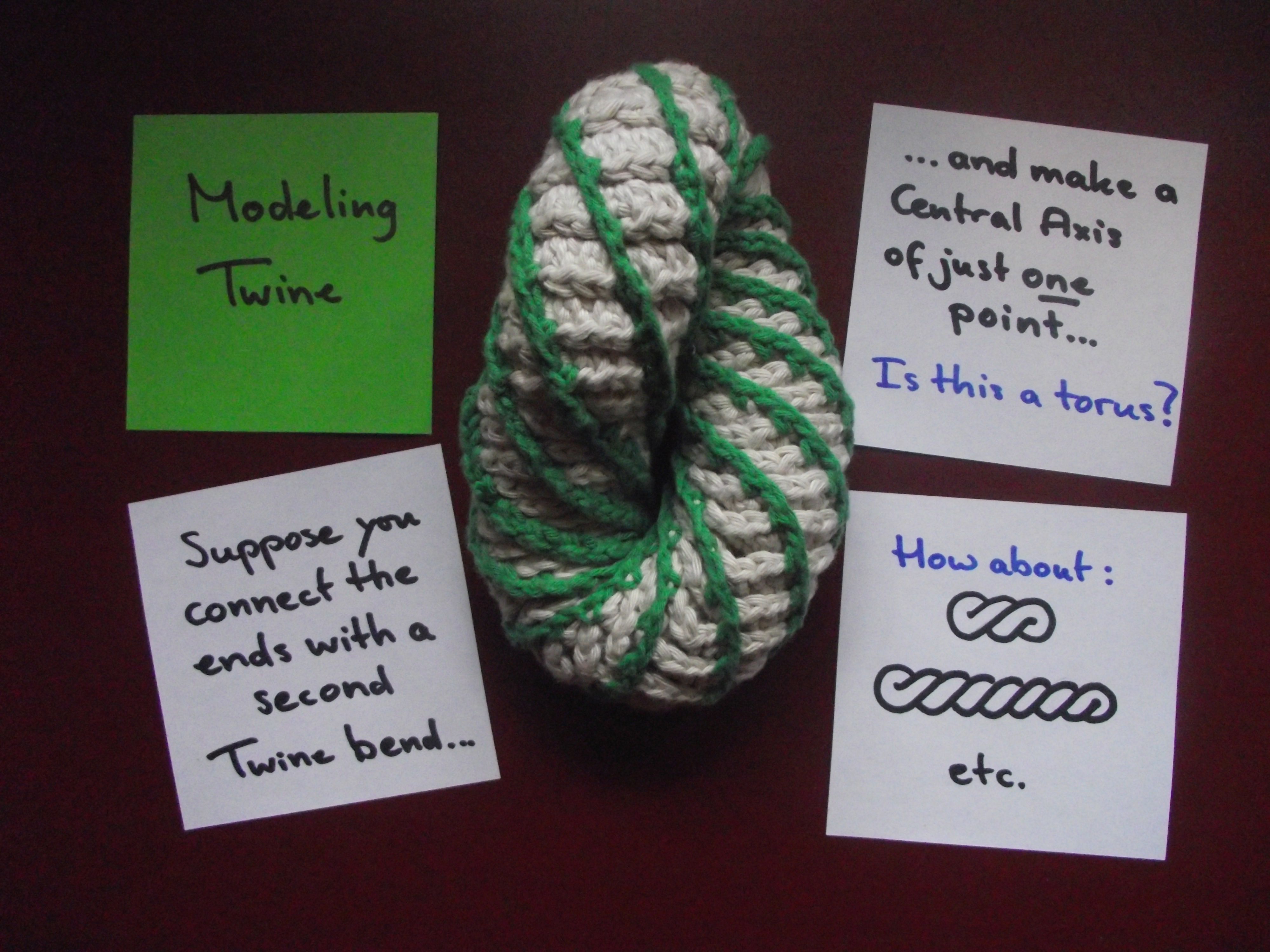 ModelingTwine - Double bend